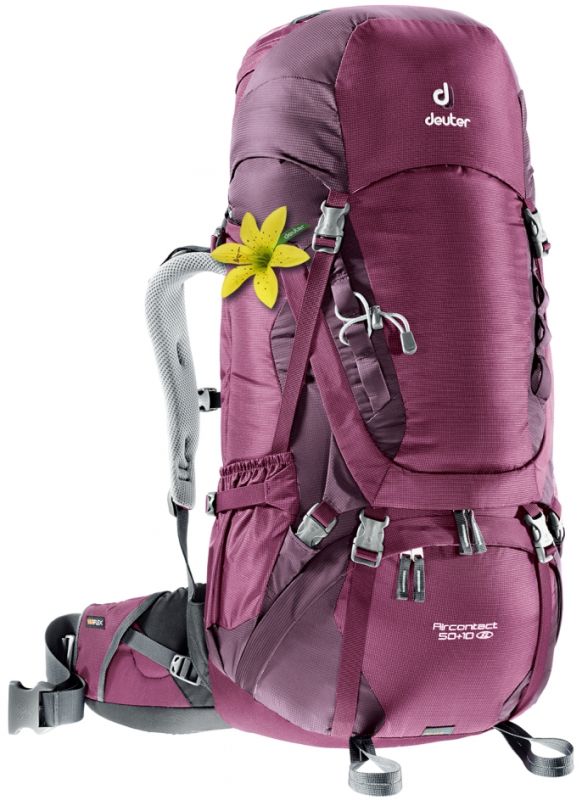 Рюкзак Deuter Aircontact 50+10 SL цвет 5530 blackberry-aubergine