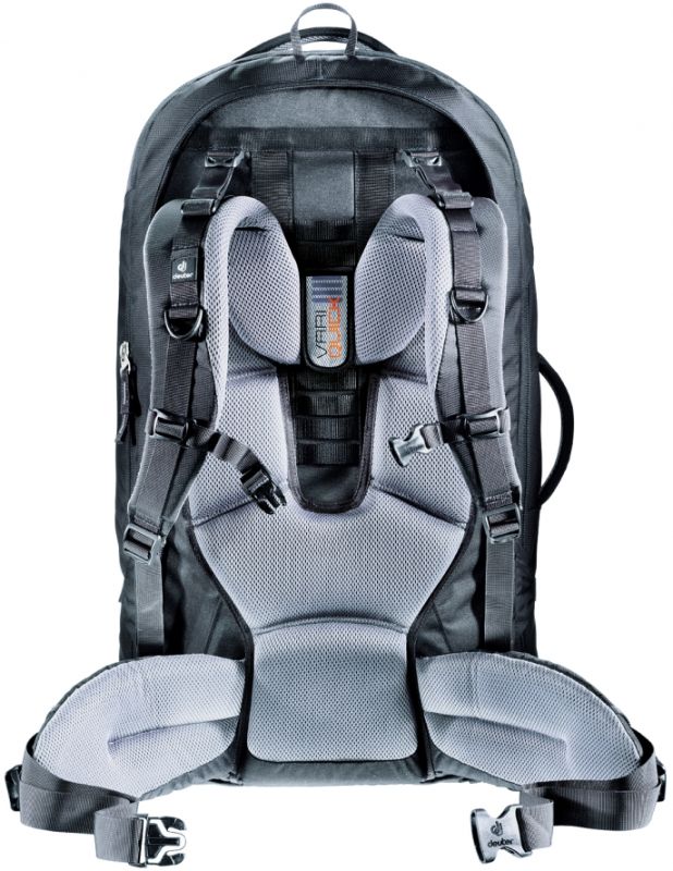 Рюкзак DEUTER Traveller 70 + 10 колір 7400 black-silver