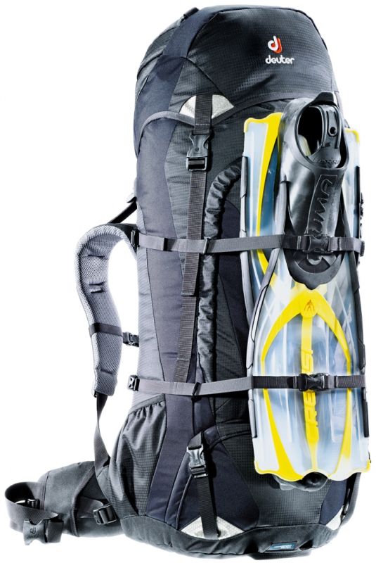 Рюкзак DEUTER Quantum 60+10 SL колір 7321 black-turquoise