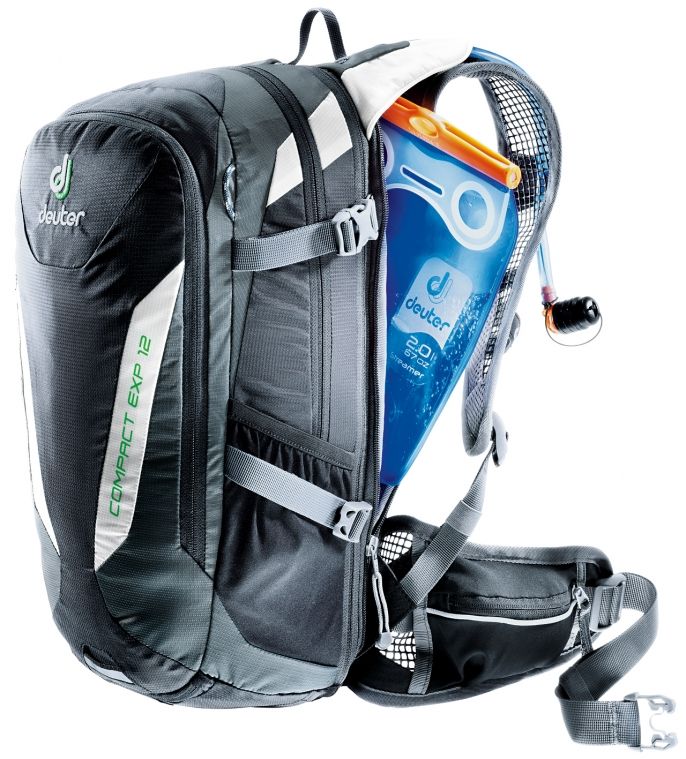 Рюкзак DEUTER Compact EXP 12 колір 3364 slateblue-midnight