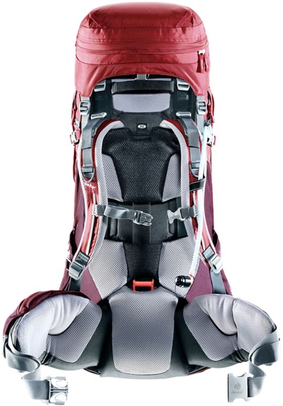 Рюкзак DEUTER Aircontact PRO 60+15 колір 5280 lava-anthracite