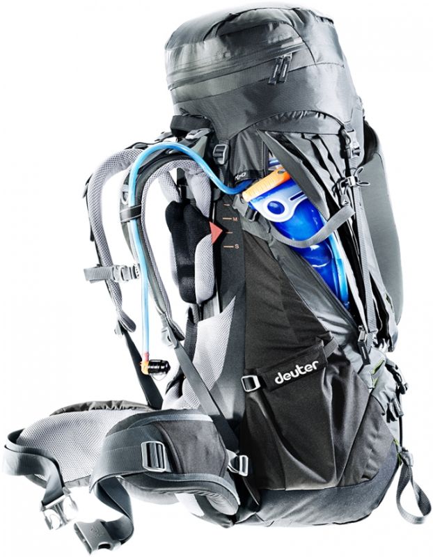 Рюкзак DEUTER Aircontact PRO 60+15 колір 5280 lava-anthracite