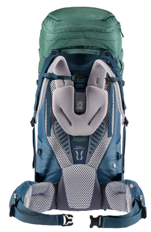 Рюкзак Deuter Aircontact 60 + 10 SL колір 2337 seagreen-marine