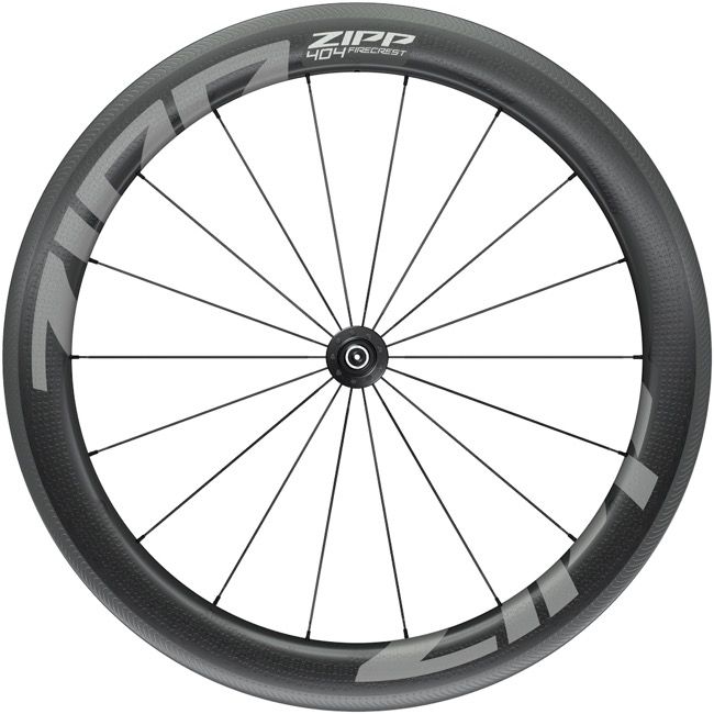 Колесо ZIPP 404 Firecrest Carbon Tubeless Rim Brake 700c Front 18Spokes Quick Release Standard Graphic A1