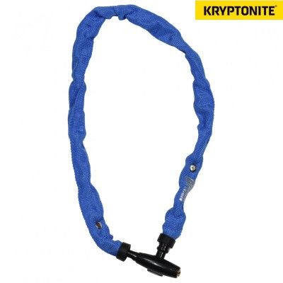 велозамок ланцюг KRYPTONITE KEEPER 465 4x65 синій замок із ключем