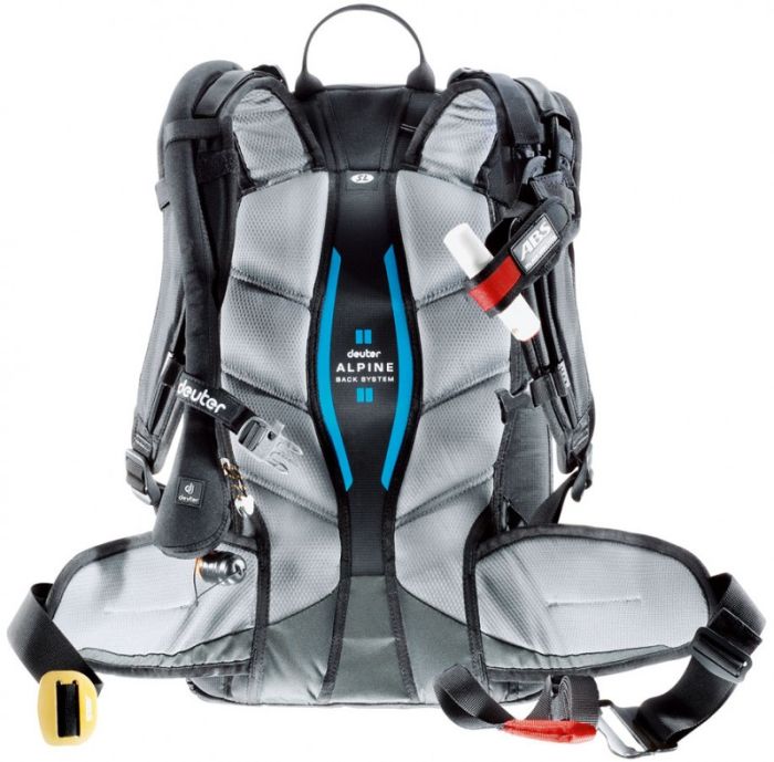 Рюкзак DEUTER On Top ABS 30 колір 7530 black-fire