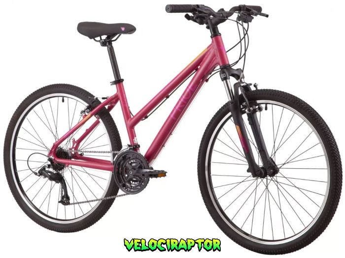 Велосипед 26" PRIDE Stella 6.1 Microshift Бордовий