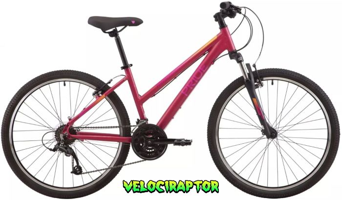 Велосипед 26" PRIDE Stella 6.1 Microshift Бордовий