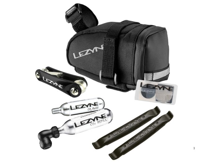 Підсідельна сумка Lezyne + набір аксесуарів M CADDY CO2 KIT 0,4л Y14