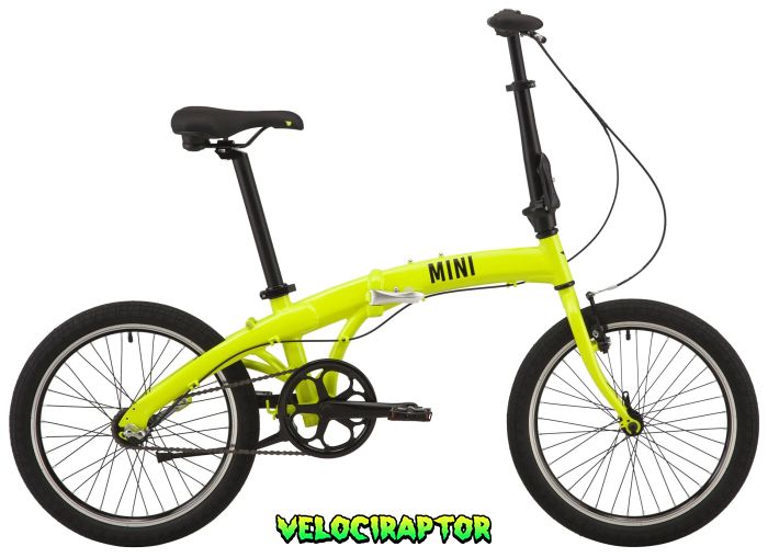Велосипед складний 20" PRIDE Mini 3 Жовтий