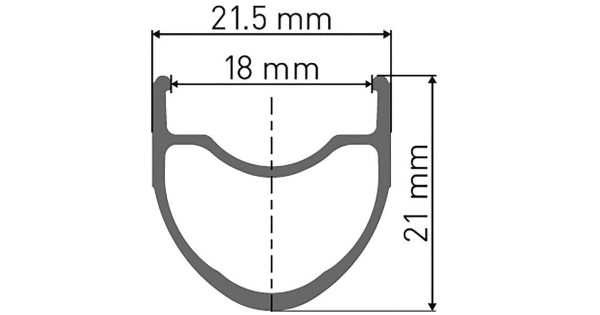 Обод RR 411 700C/ 18mm (622 x 18 mm) 24 отв.