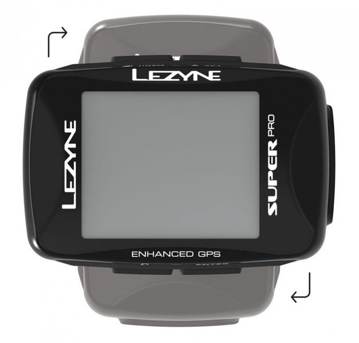 GPS компьютер Lezyne SUPER PRO GPS SMART LOADED Чорний Y13