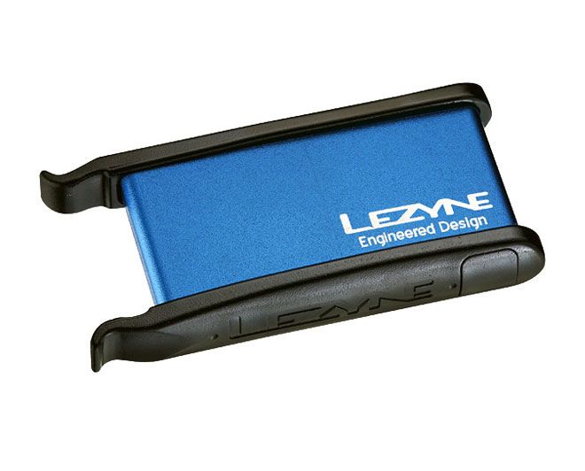 Набір латок з бортувальними лопатками Lezyne LEVER KIT-FORGED ALLOYBOX,BLUE