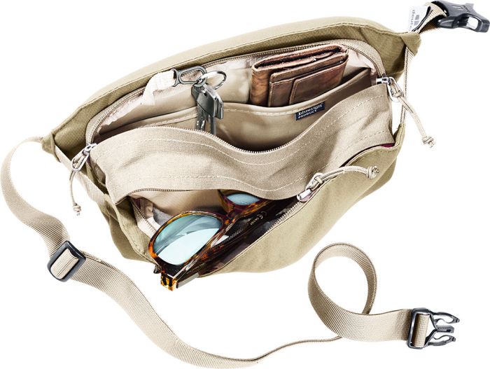 Сумочка через плече DEUTER Passway 2 колір 6613 desert-bone