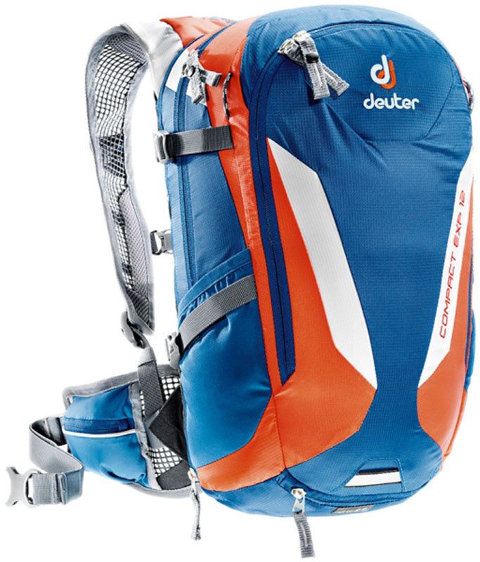 Рюкзак DEUTER Compact EXP 12 колір 3905 steel-papaya