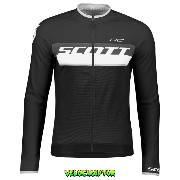 Вело джерсі SCOTT Jersey RC AS Black White