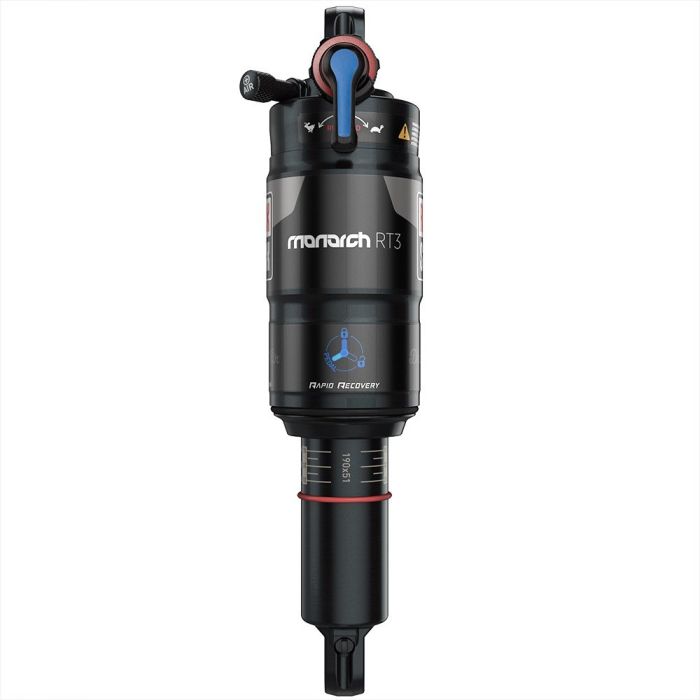 Амортизатор RockShox Monarch RT3 Auto Sag (197x48/7.75x1.9) MReb/LComp, SoftPedal, 320LockoutForce, FastBlack/SBC Shock Block 2013-2015 Camber/Rumor 29Alloy