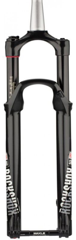 Вилка RockShox Reba RL - Манетка, 29", вісь 15x100, 100mm, Чорний, Шток конус Solo Air