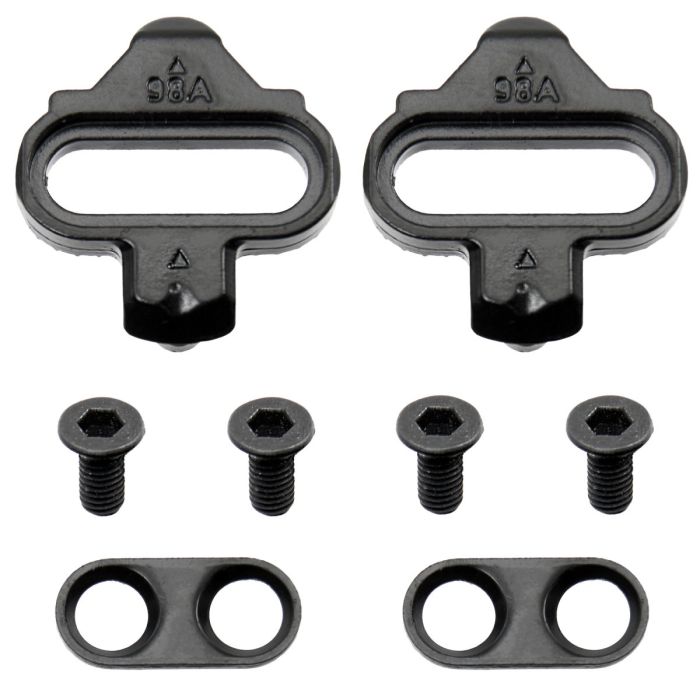 WELLGO Pedals Cleats Set SPD Compatible 98A