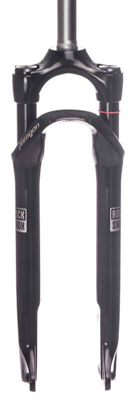 Вилка RockShox Paragon RL - Solo Air 65 700c вісь 9mm, Чорний, TurnKey Шток 1 1/8" V-brake