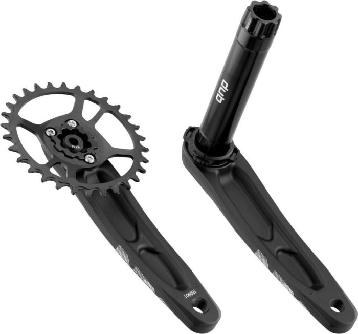 Шатуни SRAM Crank NX Eagle Fat Bike 4" DUB 12шв 175 Direct Mount Зірка 30t X-SYNC 2 Steel Black