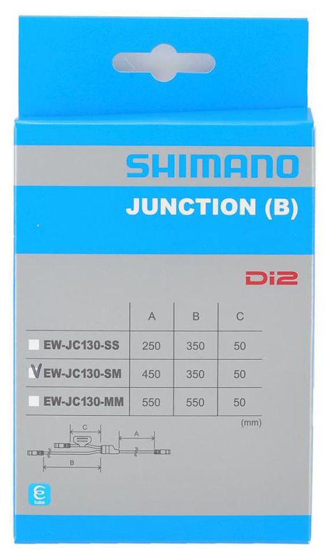 Конектор EW-JC130-SM, E-TUBE на 3 роз&#039;єми, з кабелями 350/50/450MM