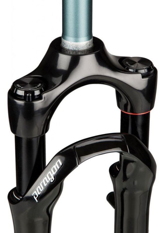 Вилка RockShox Paragon RL - Solo Air 65 700c вісь 9mm, Чорний, TurnKey Шток 1 1/8" V-brake