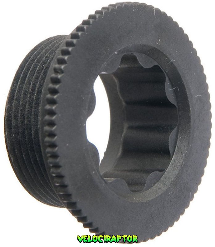 Болт лівого шатуна Shimano HOLLOWTECH II Y1F811100