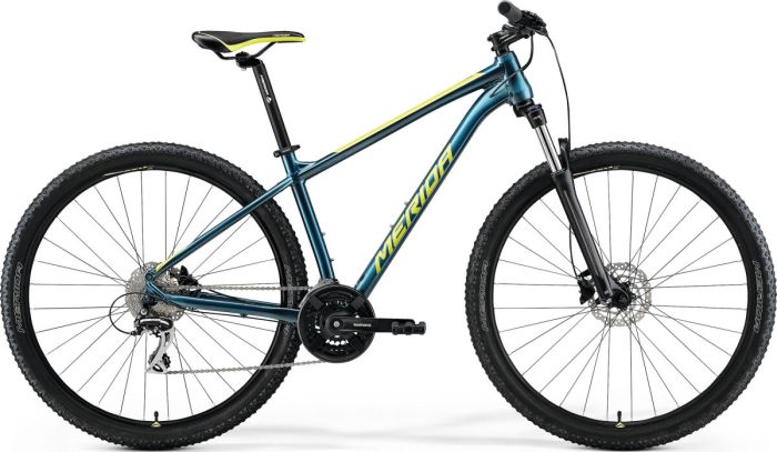 Велосипед 27.5" MERIDA BIG.SEVEN 20-2X Teal Blue Lime