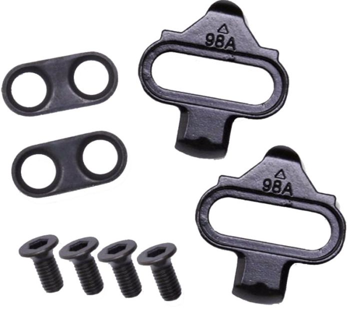 WELLGO Pedals Cleats Set SPD Compatible 98A