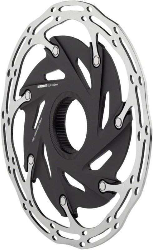 Ротор гальмівний SRAM Centerline X Road 2 шт CenterLock 160mm Black Rounded