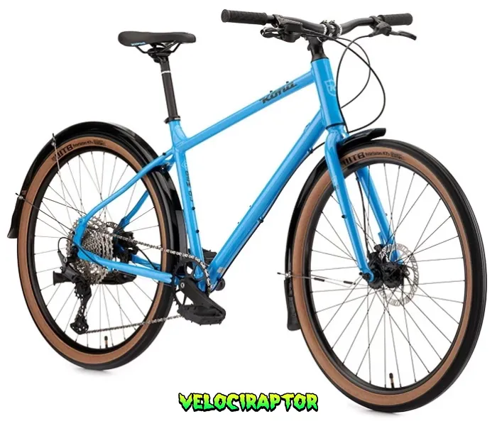 Велосипед міський 27.5" KONA Dew Deluxe Gloss Azure Blue