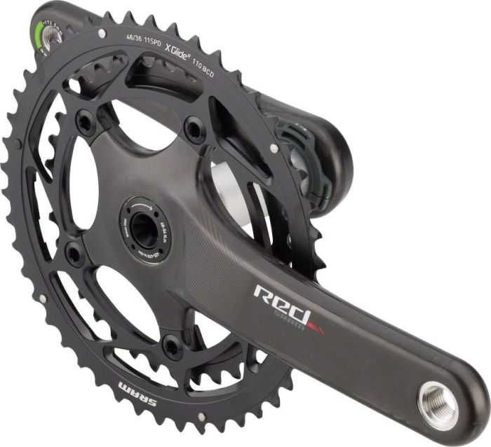 Шатуни SRAM Crank Set Red Exogram BB386 172.5 50-34