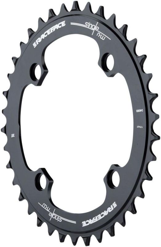 Зiрка RF CHAINRING,NARROW WIDE,104X36,BLK,10-12S