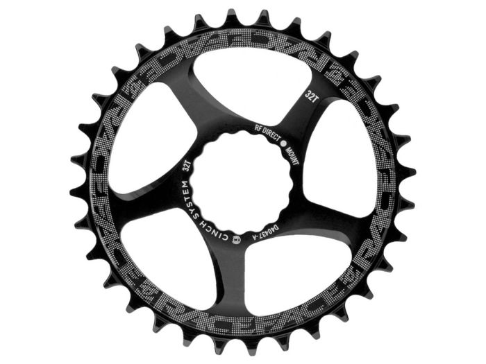 Зірка RACE FACE CHAINRING,CINCH,DM,32T,BLK,10-12S