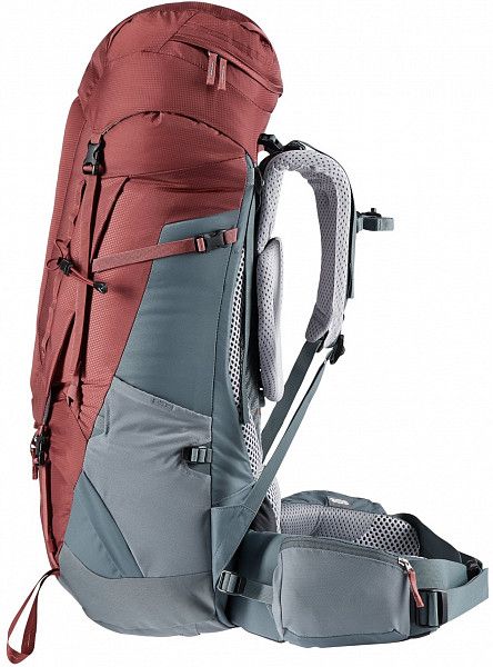 Рюкзак Deuter Aircontact 40 + 10 SL колір 5214 redwood-teal