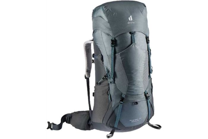 Рюкзак Deuter Aircontact Lite 60 + 10 SL колір 4412 shale-graphite