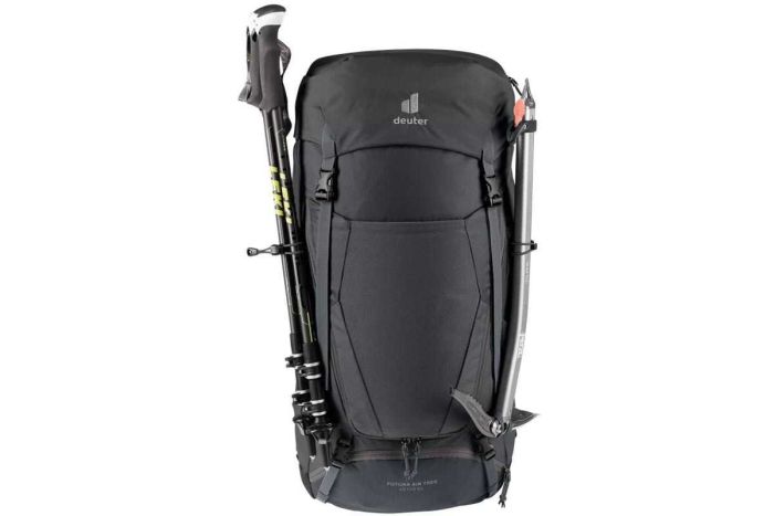 Рюкзак Deuter Futura Air Trek 45 + 10 SL колір 7403 black-graphite