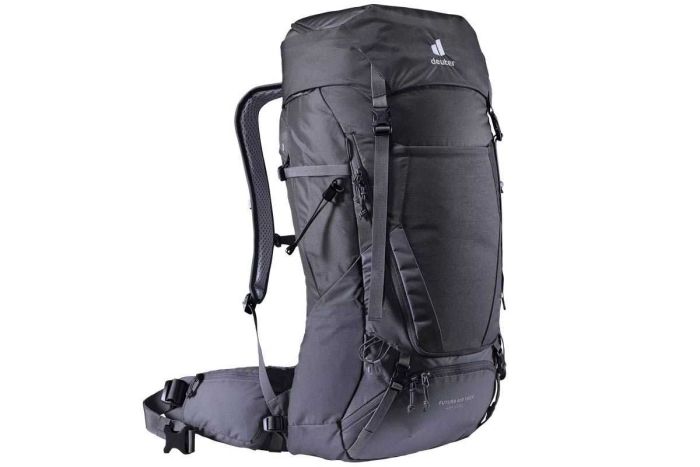 Рюкзак Deuter Futura Air Trek 45 + 10 SL колір 7403 black-graphite