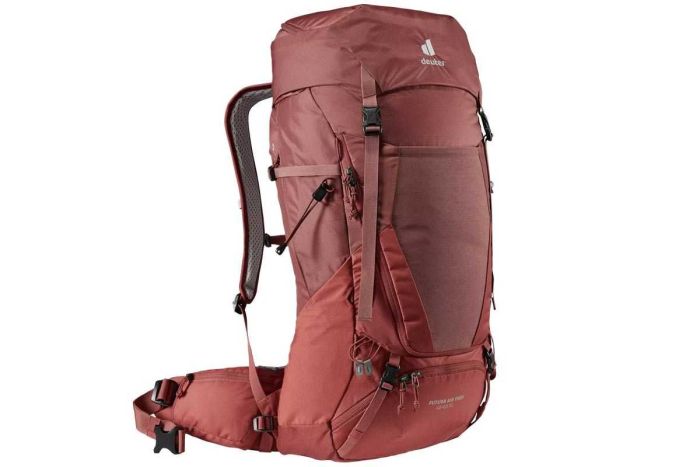 Рюкзак Deuter Futura Air Trek 45 + 10 SL колір 5574 redwood-lava