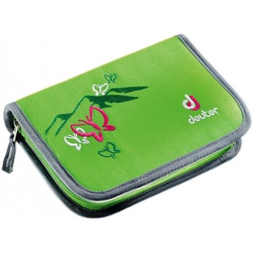 Пенал DEUTER Pencil Box колір 2014 kiwi butterfly з олівцями