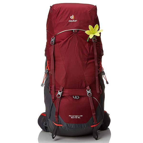 Рюкзак DEUTER Aircontact Lite 60+10 SL колір 5423 maron-graphite