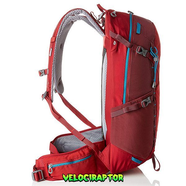 Рюкзак DEUTER Speed Lite 12 колір 5528 cranberry-maron з поясним ременем