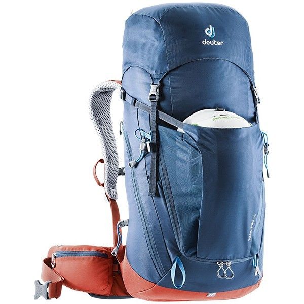 Рюкзак DEUTER Trail Pro 34 SL колір 3523 midnight-maron