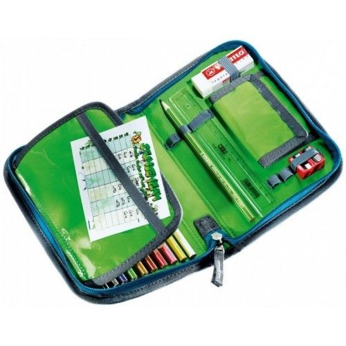 Пенал DEUTER Pencil Box колір 2014 kiwi butterfly з олівцями