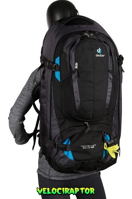 Рюкзак DEUTER Traveller 70 + 10 колір 7400 black-silver