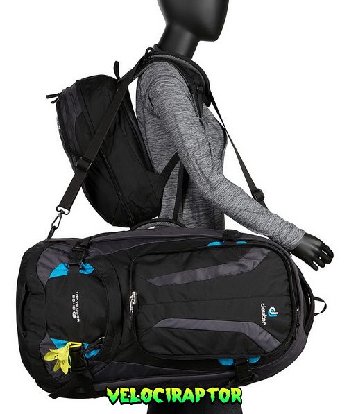 Рюкзак DEUTER Traveller 70 + 10 колір 7400 black-silver