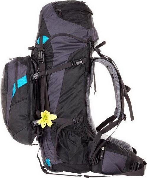 Рюкзак DEUTER Quantum 60+10 SL колір 7321 black-turquoise