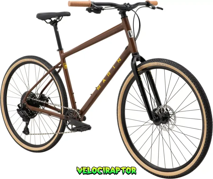 Велосипед міський 28" MARIN Kentfield 2 Gloss Brown Black Yellow