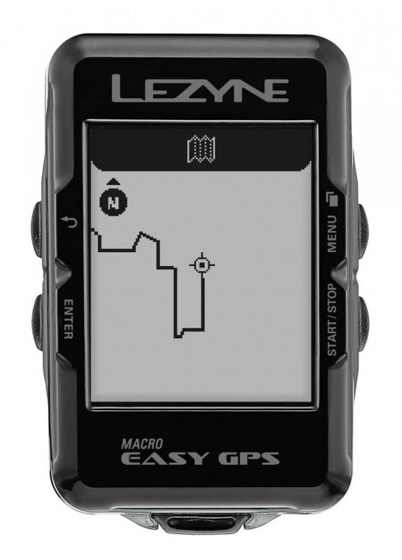 GPS компьютер Lezyne MACRO EASY GPS Чорний Y13